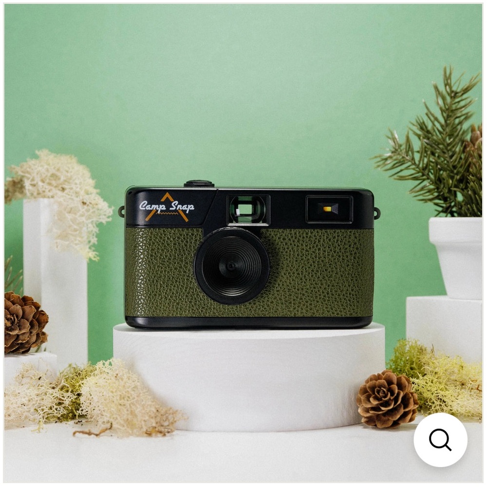 Green and Black Simulated Camera